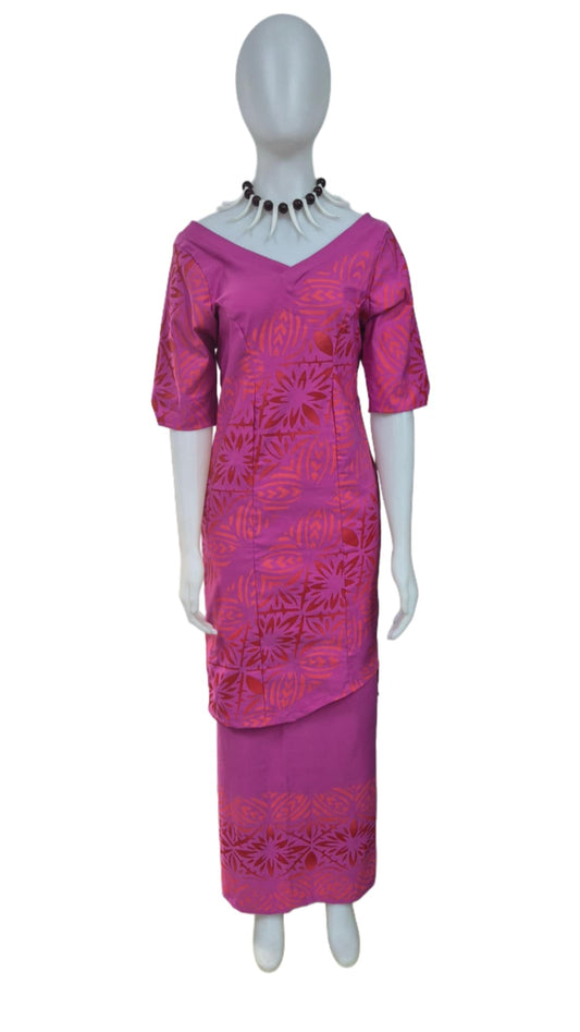 Atarah Pink Puletasi Size 18