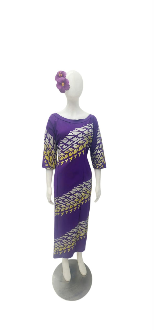Loto Mau Long Purple Dress Size 20