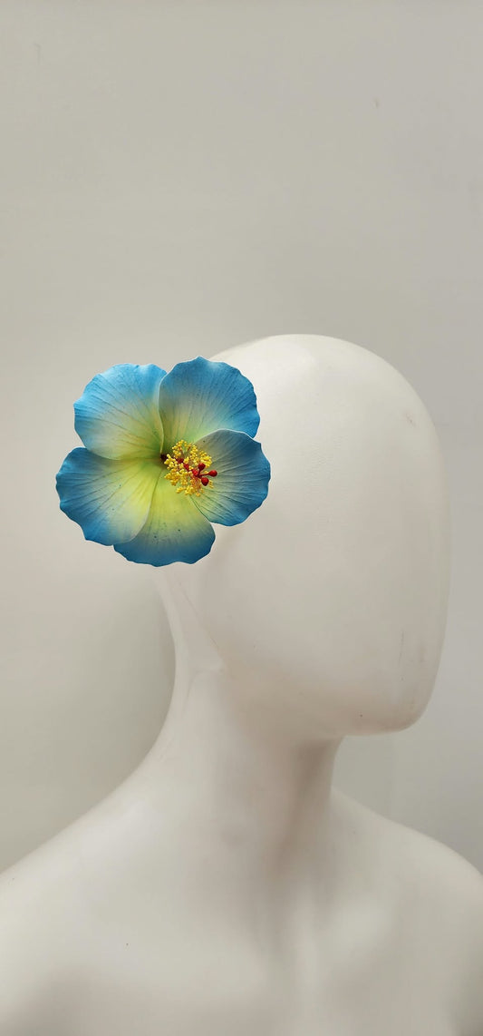 Manuia Sky Blue with yellow Aute