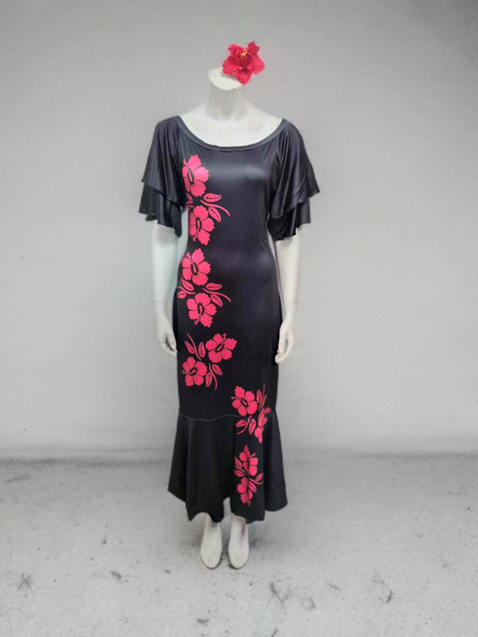 Hibiscus Mariana Dress Design
