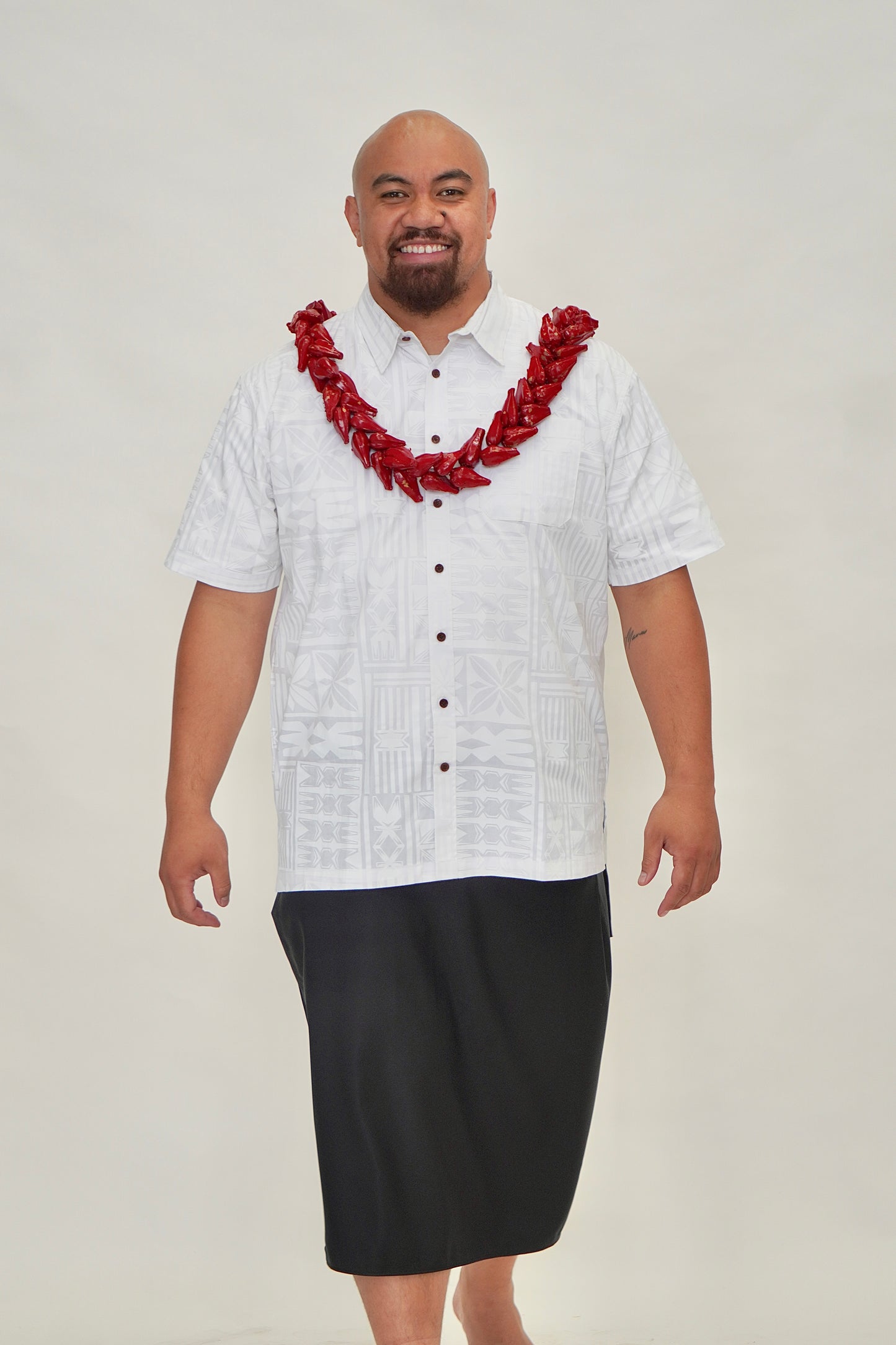 White Grace Dresses & Shirt Set